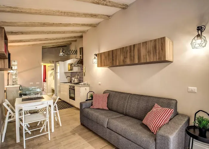 Attic With Terrace By Trevi Fountain